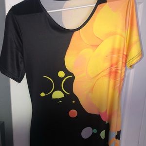 Boutique purchased item. Dress does have pockets.